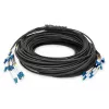 Cavo breakout universale in fibra ottica preassemblato Digitus monomodale OS2 12 fibre LC/UPC 100 m