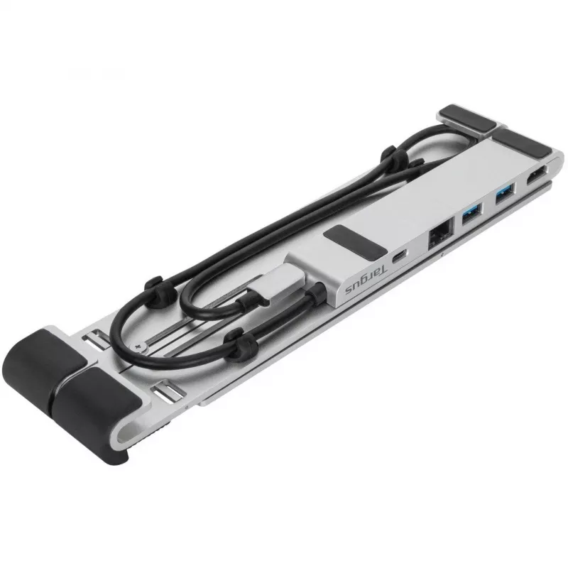 Supporto portatile con dock integrato Docking station + supporto notebook USB-C 3.2 Gen 1 Thunderbolt 3