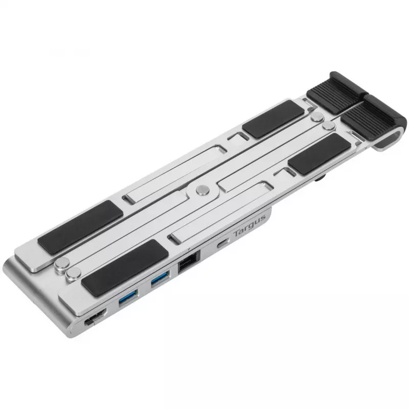 Supporto portatile con dock integrato Docking station + supporto notebook USB-C 3.2 Gen 1 Thunderbolt 3