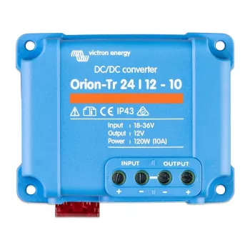 Convertitore DC-DC Victron Energy Orion-Tr 24/12-10 120 W non isolato, 24 V a 12 V, 10 A