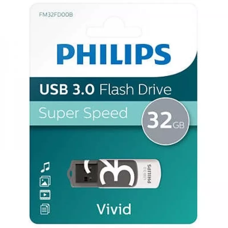 Chiavetta USB Philips 32 GB USB Type-A 3.2 Gen 1 FM32FD00B