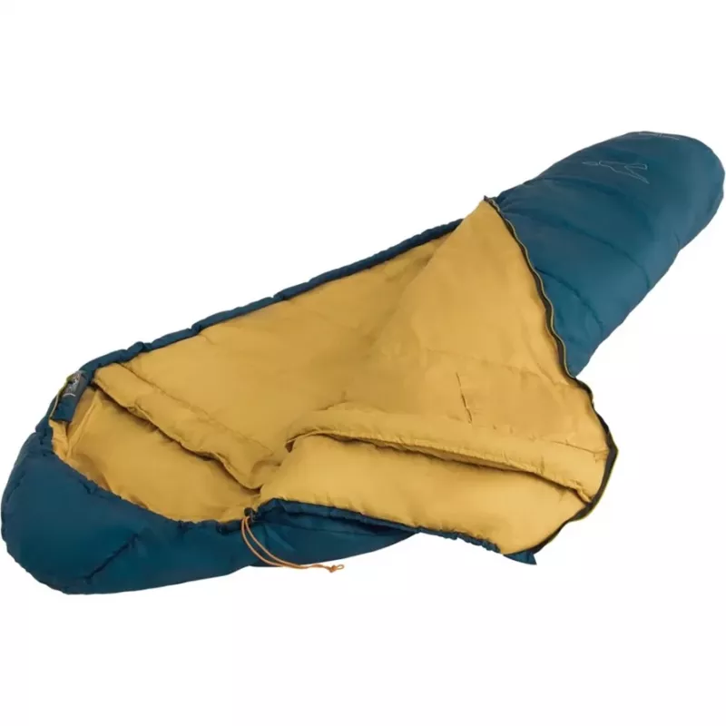Sacco a pelo easy camp Falcon II Mummy -1°C, blu scuro, modello 240216