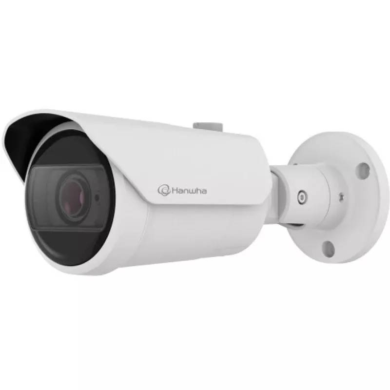 Hanwha Techwin telecamera IP bullet serie Q QNO-C9083R 8 MP IR AI - telecamera di rete