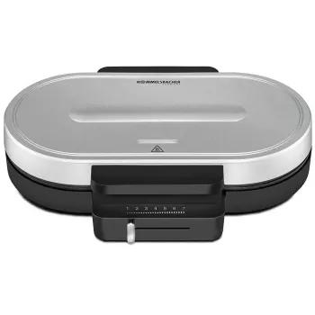Rommelsbacher WA 1250 Macchina per waffle 2 waffle 1250 W Argento