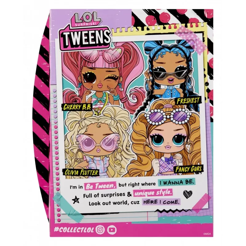 Pupazzo L.O.L. Surprise Tweens Core, Cherry B.B.
