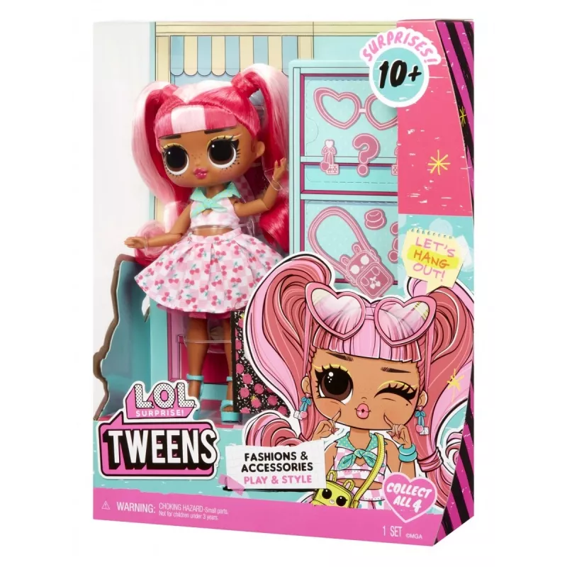 Pupazzo L.O.L. Surprise Tweens Core, Cherry B.B.