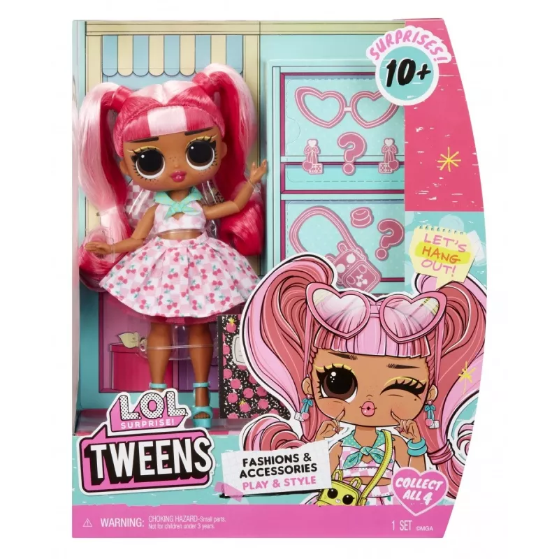 Pupazzo L.O.L. Surprise Tweens Core, Cherry B.B.