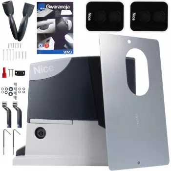 NICE Road 400 Kit per cancello scorrevole (con fotocellule)