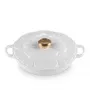 Le Creuset Gourmet Professional Pentola fiore 26 cm bianco