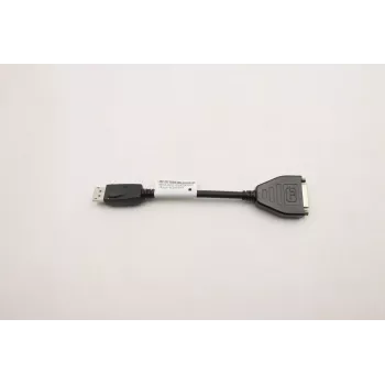 Adattatore DisplayPort a DVI Lenovo 5C10V06000 — DisplayPort (connettore maschio) a DVI-D (connettore femmina) dongle passivo