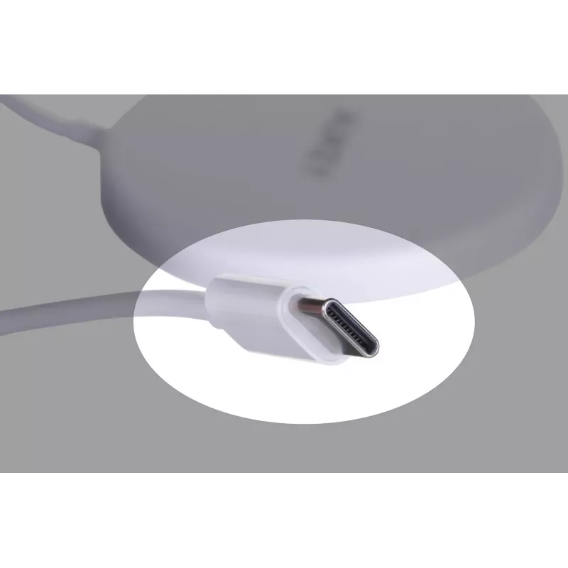 AUEKY Aircore Magnetic LC-A1 Caricabatterie wireless magnetico QI USB-C 15W bianco