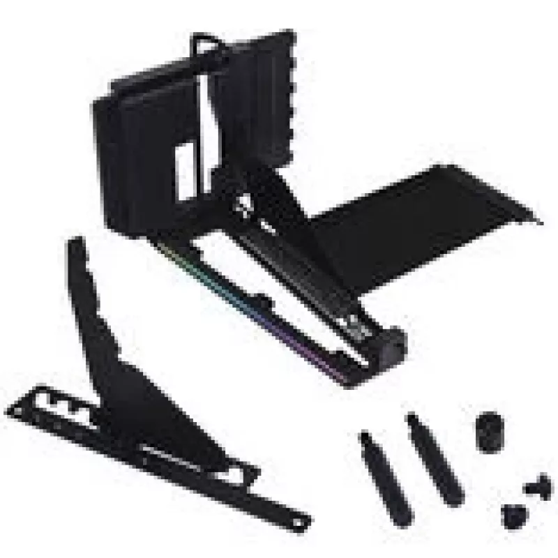 Kit di montaggio verticale per GPU Lian Li VG4-5-V4 con cavo riser PCIe 5.0, nero