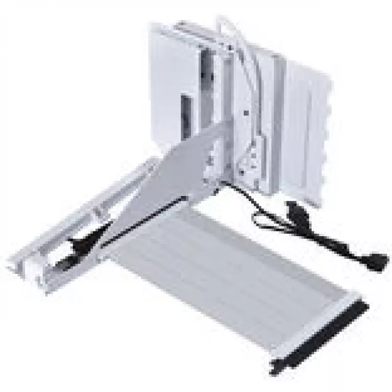 Kit di montaggio verticale per GPU Lian Li G89.VG4-5-V4W.00 con cavo riser PCIe 5.0, bianco