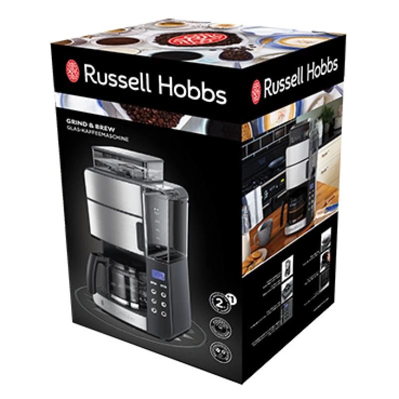 Macchina per caffè Russell Hobbs Grind & Brew argento 25610-56 2561056 (25610-56)