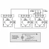 Maclean MCE712B Interruttore luce touch, doppio (deviatore/invertitore), nero