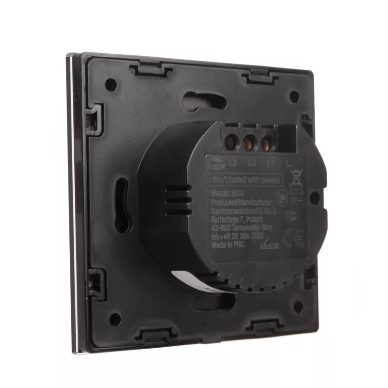 Interruttore touch Wi‑Fi intelligente MACLEAN MCE715W — controllo touch, connettività Wi‑Fi