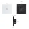 Interruttore touch Wi‑Fi intelligente MACLEAN MCE715W — controllo touch, connettività Wi‑Fi