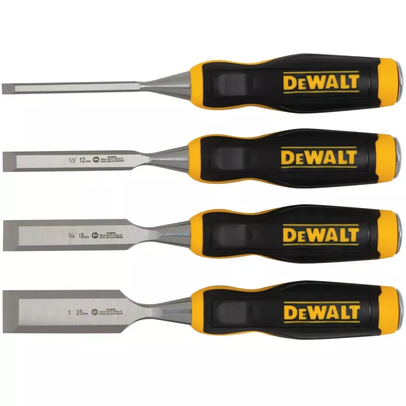 Set di scalpelli per legno DeWALT DWHT0-16063 4 pezzi