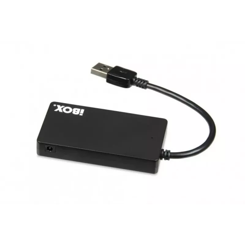 Hub interfaccia iBox IUH3F56 USB 3.2 Gen 1 (3.1 Gen 1) Type-A 5000 Mbit/s nero