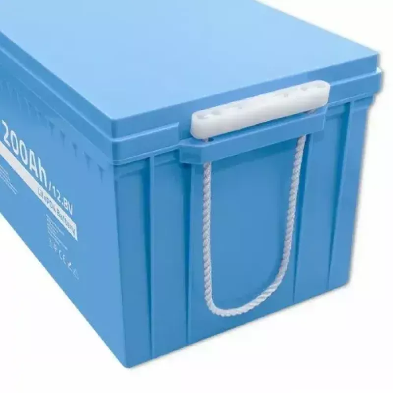 Batteria per veicoli Qoltec 53707 litio-ferro-fosfato 200 Ah 12,8 V