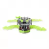 HEX BOTS | Geco robot RC interattivo arrampicamuri giocattolo | Verde/Grigio