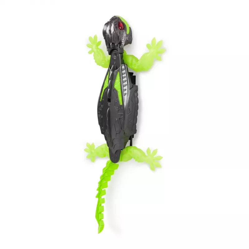 HEX BOTS | Geco robot RC interattivo arrampicamuri giocattolo | Verde/Grigio