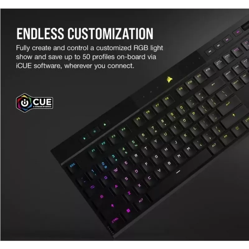 Tastiera K100 RGB Air Wireless Ultra Thin Cherry MX