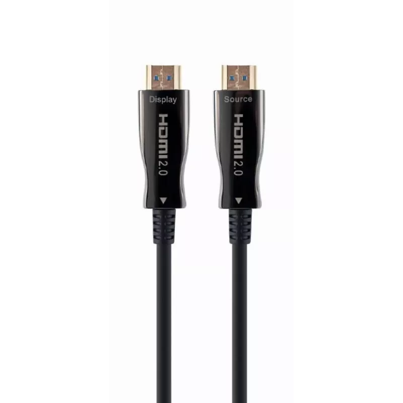 Cavo HDMI Gembird CCBP-HDMI-AOC-50M-02 50 m, HDMI tipo A, HDMI 2.0, 18 Gbit/s, nero
