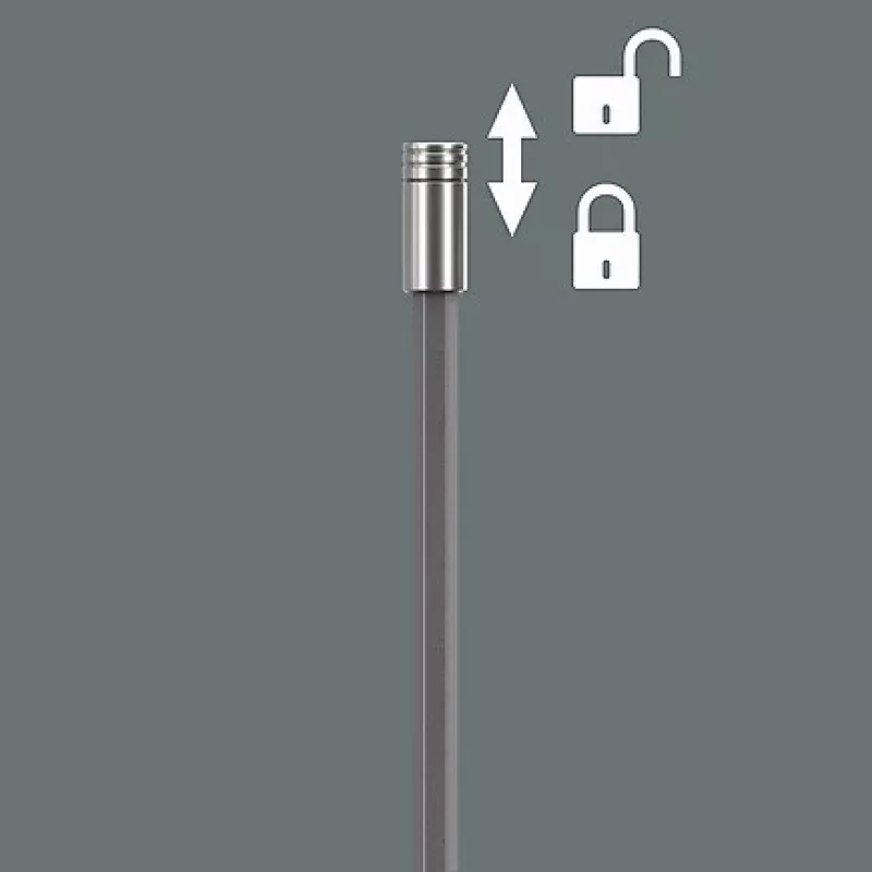 Cacciavite a bit per sanitari Wera Kraftform compact 27 XL SHK 1 1/4 300 mm (05136075001)