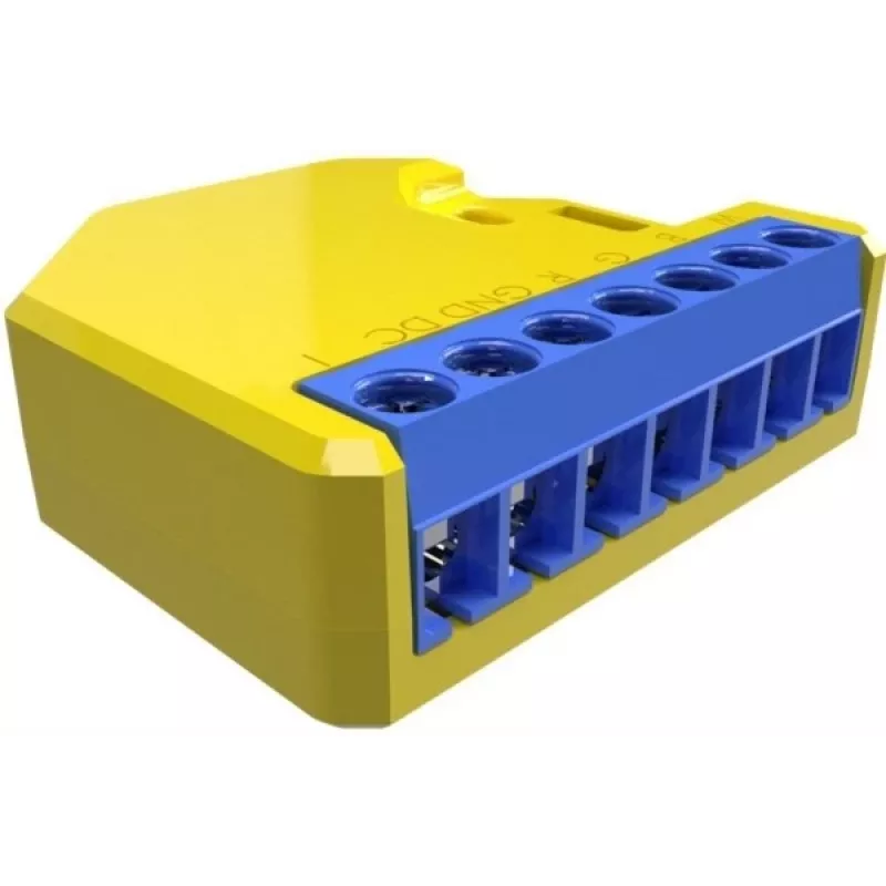 Shelly RGBW2 wireless blu, giallo
