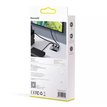Splitter HDMI Baseus Matrix 4K HD Splitter grigio