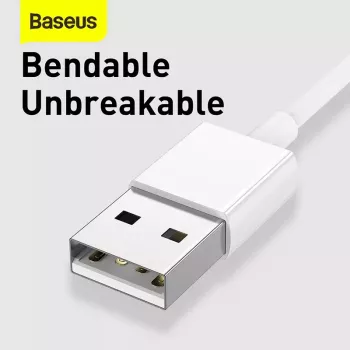 Cavo USB Baseus Superior USB 2.0 1,5 m USB A USB C/Micro USB A/Lightning bianco