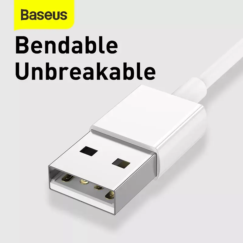 Cavo USB Baseus Superior USB 2.0 1,5 m USB A USB C/Micro USB A/Lightning bianco