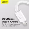 Cavo USB Baseus Superior USB 2.0 1,5 m USB A USB C/Micro USB A/Lightning bianco