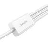 Cavo USB Baseus Superior USB 2.0 1,5 m USB A USB C/Micro USB A/Lightning bianco