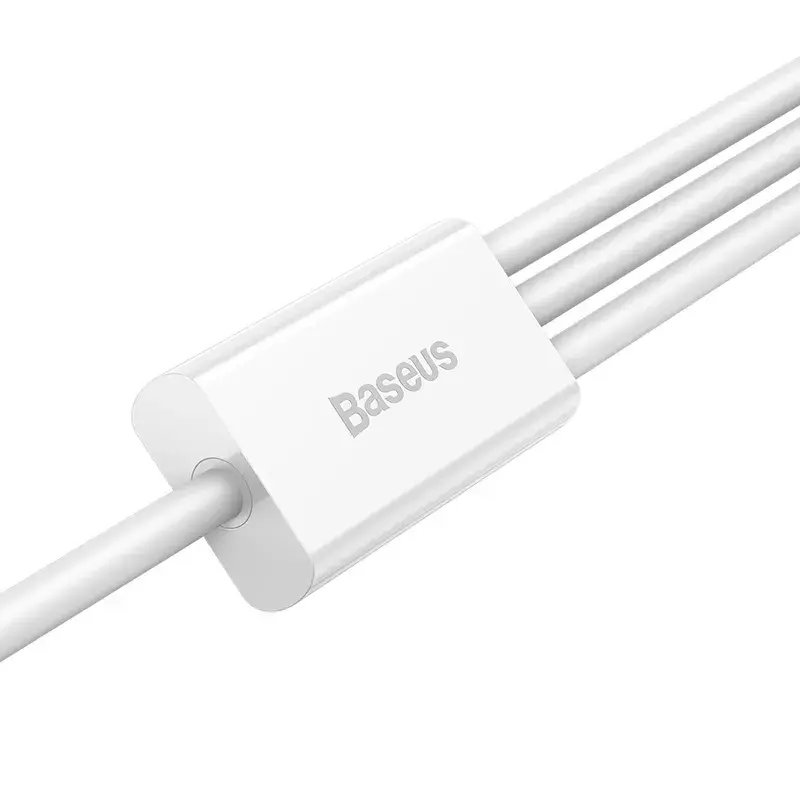 Cavo USB Baseus Superior USB 2.0 1,5 m USB A USB C/Micro USB A/Lightning bianco