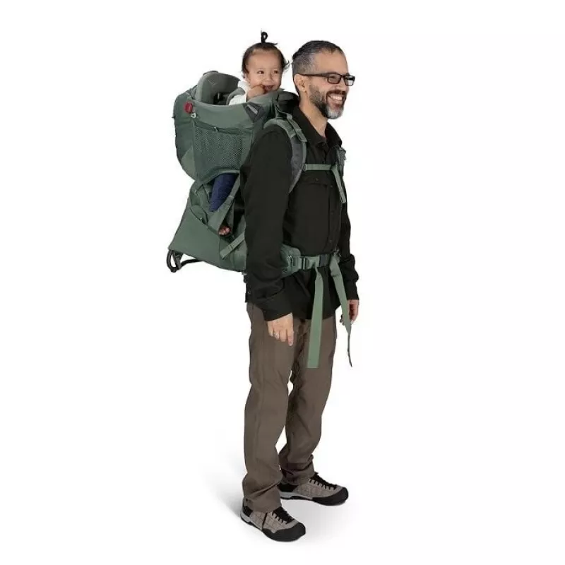 Portabebè Osprey Poco Premium Tourist Carrier — Osprey, modello 10005972/550/O/S, nero, design leggero e confortevole