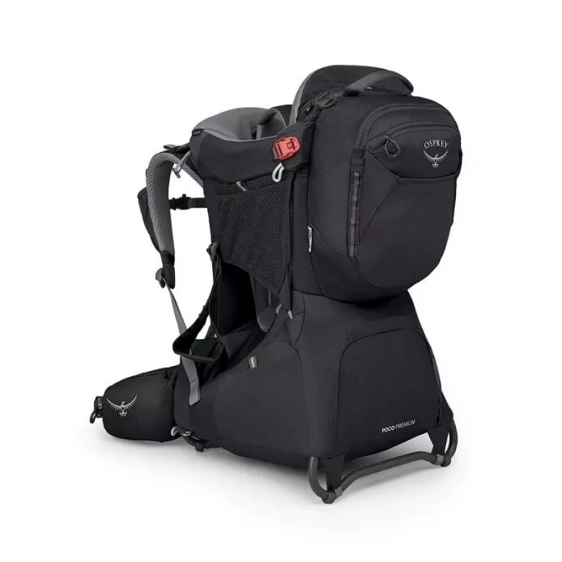 Portabebè Osprey Poco Premium Tourist Carrier — Osprey, modello 10005972/550/O/S, nero, design leggero e confortevole