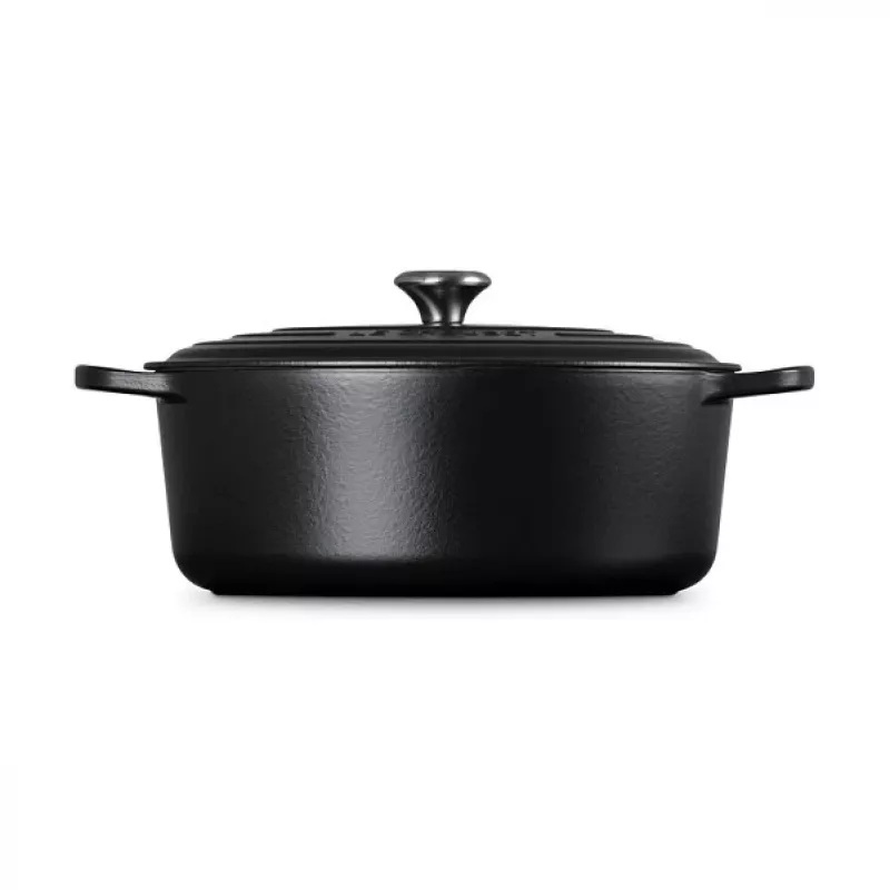 Le Creuset Signature Brasiera nero ovale 33 cm