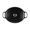 Le Creuset Signature Brasiera nero ovale 33 cm