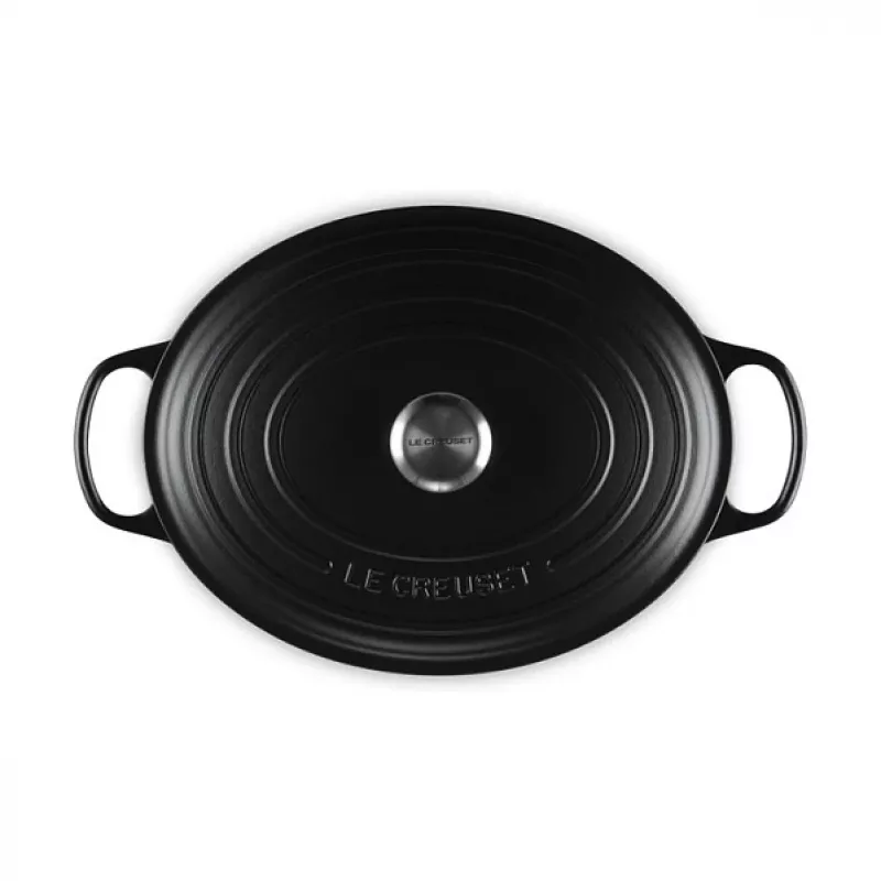 Le Creuset Signature Brasiera nero ovale 33 cm