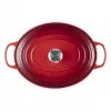 Le Creuset Signature Roaster ovale ciliegia 33 cm