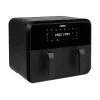 Friggitrice ad aria Princess 1.182068.01.001 friggitrice ad aria calda a doppia camera 8 L 2400 W 220 °C touch LED (nero)