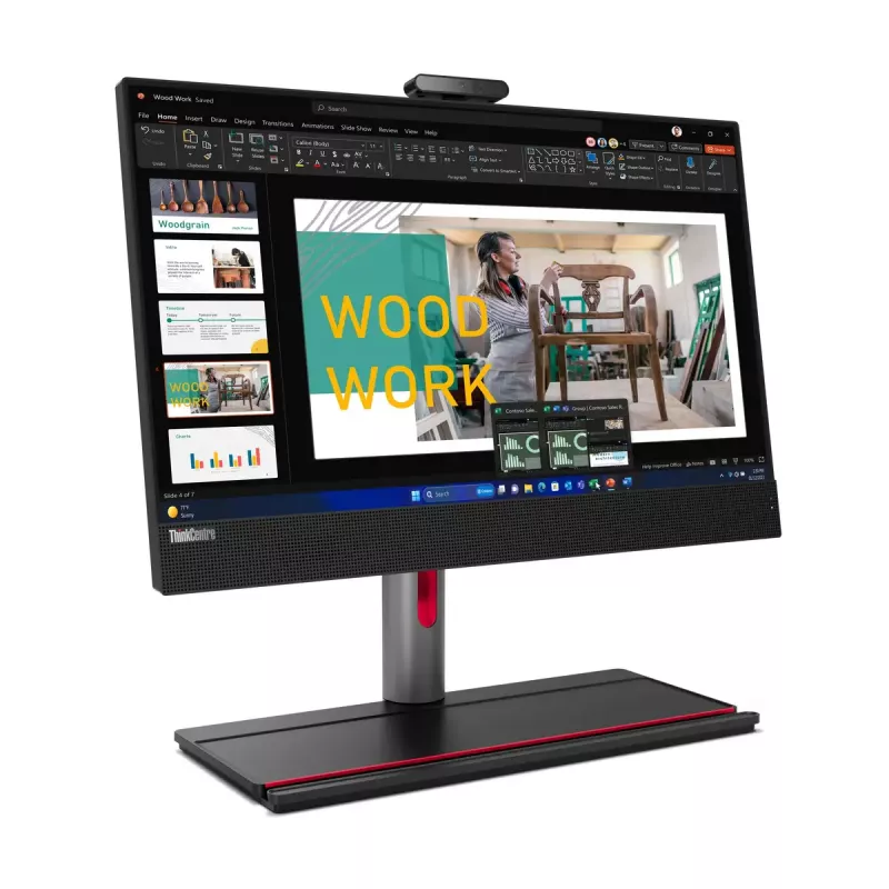 PC All-in-One Lenovo ThinkCentre M90a Gen 5 Intel Core i5 8GB 512GB Intel UHD Graphics Windows 11 Pro