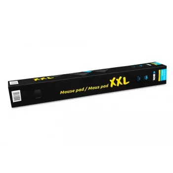 Tappetino mouse IBOX AURORA nero modello IMPG4 con lunghezza 850 mm e larghezza 580 mm, spessore 3 mm