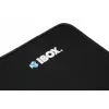 Tappetino mouse IBOX AURORA nero modello IMPG4 con lunghezza 850 mm e larghezza 580 mm, spessore 3 mm