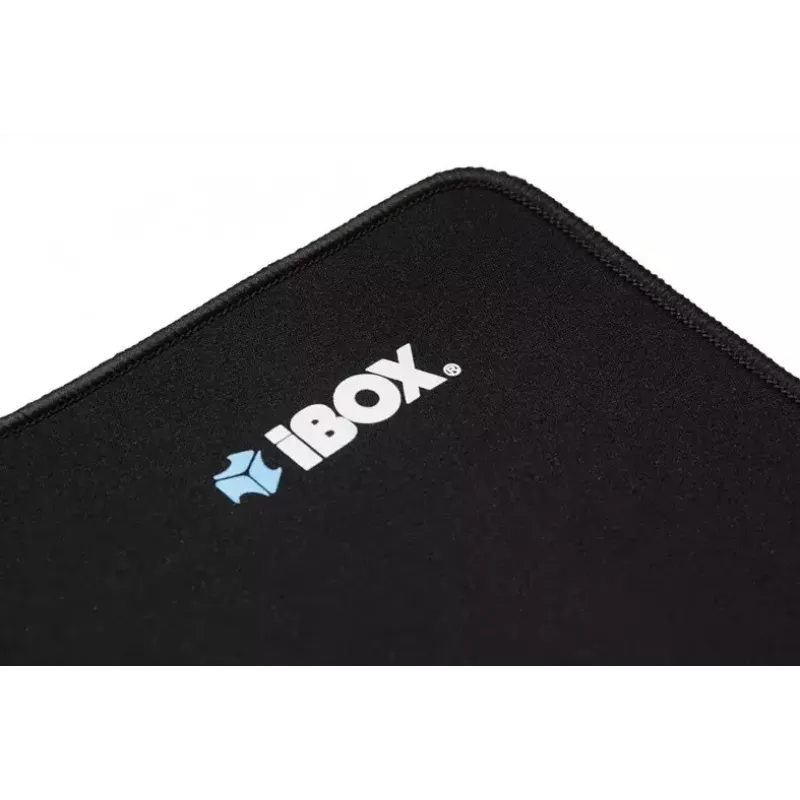 Tappetino mouse IBOX AURORA nero modello IMPG4 con lunghezza 850 mm e larghezza 580 mm, spessore 3 mm