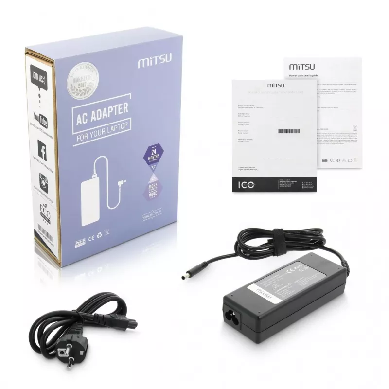 Alimentatore MITSU 19 V 4,74 A modello 5ZM013 per dispositivi portatili