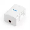 Gembird NCAC-1U6-01 Scatola di installazione Cat6 da superficie