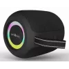 Altoparlante portatile mono GEMBIRD GMB Audio SPK-BT-LED-05-BK — 8 W RMS, driver 6,6 cm, Bluetooth, supporto MicroSD, cilindro nero